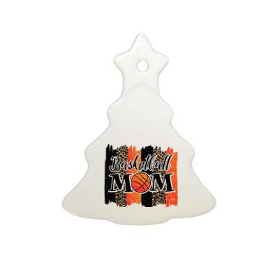 Basketball Mom Basketball Ceramic Tree Ornament