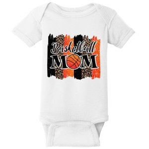 Basketball Mom Basketball Baby Bodysuit