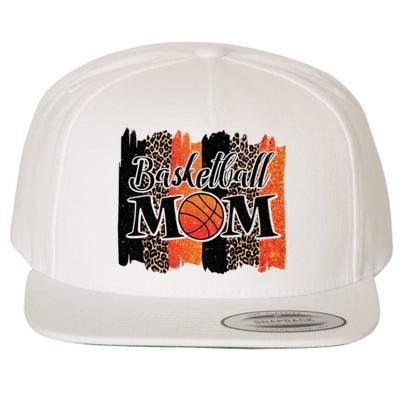 Basketball Mom Basketball Wool Snapback Cap