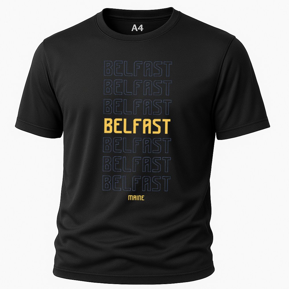Belfast Maine Cooling Performance Crew T-Shirt