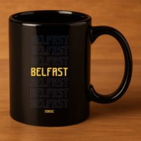 Belfast Maine 11oz C Handle Ceramic Mug