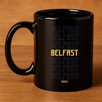 Belfast Maine 11oz C Handle Ceramic Mug