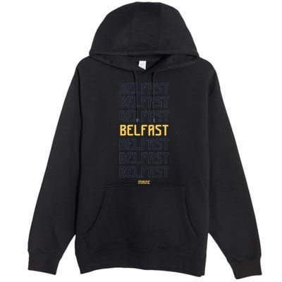 Belfast Maine Premium Pullover Hoodie