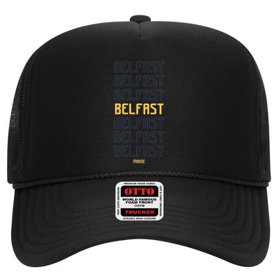Belfast Maine Trucker Hat