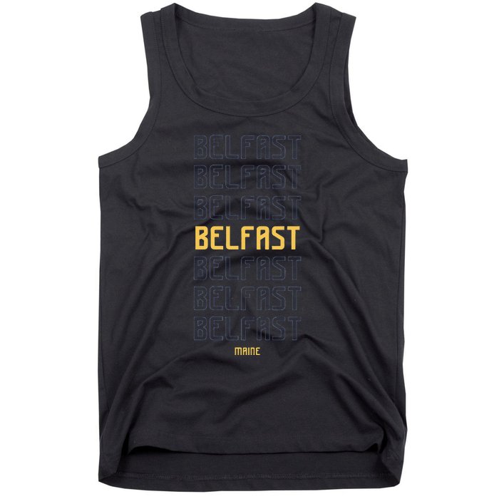 Belfast Maine Tank Top