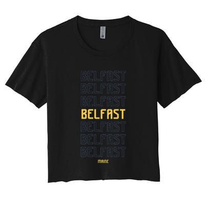 Belfast Maine Crop Top