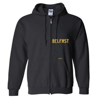 Belfast Maine Full Zip Hoodie