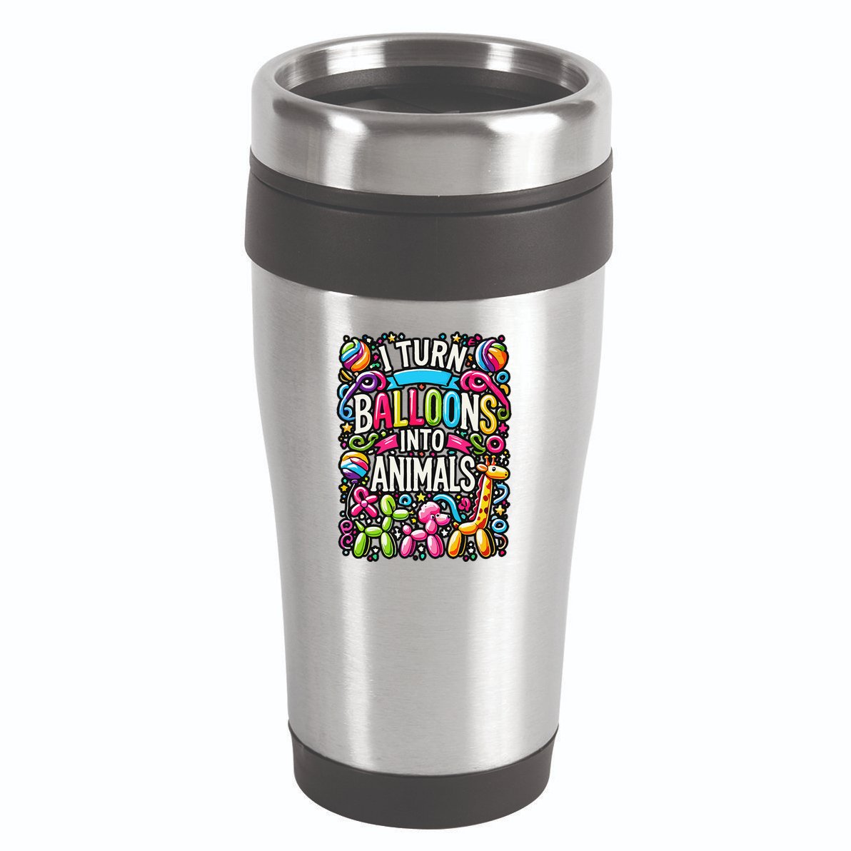Balloon Modelling Birthday Party Balloon Artist Twister 16oz Travel Tumbler