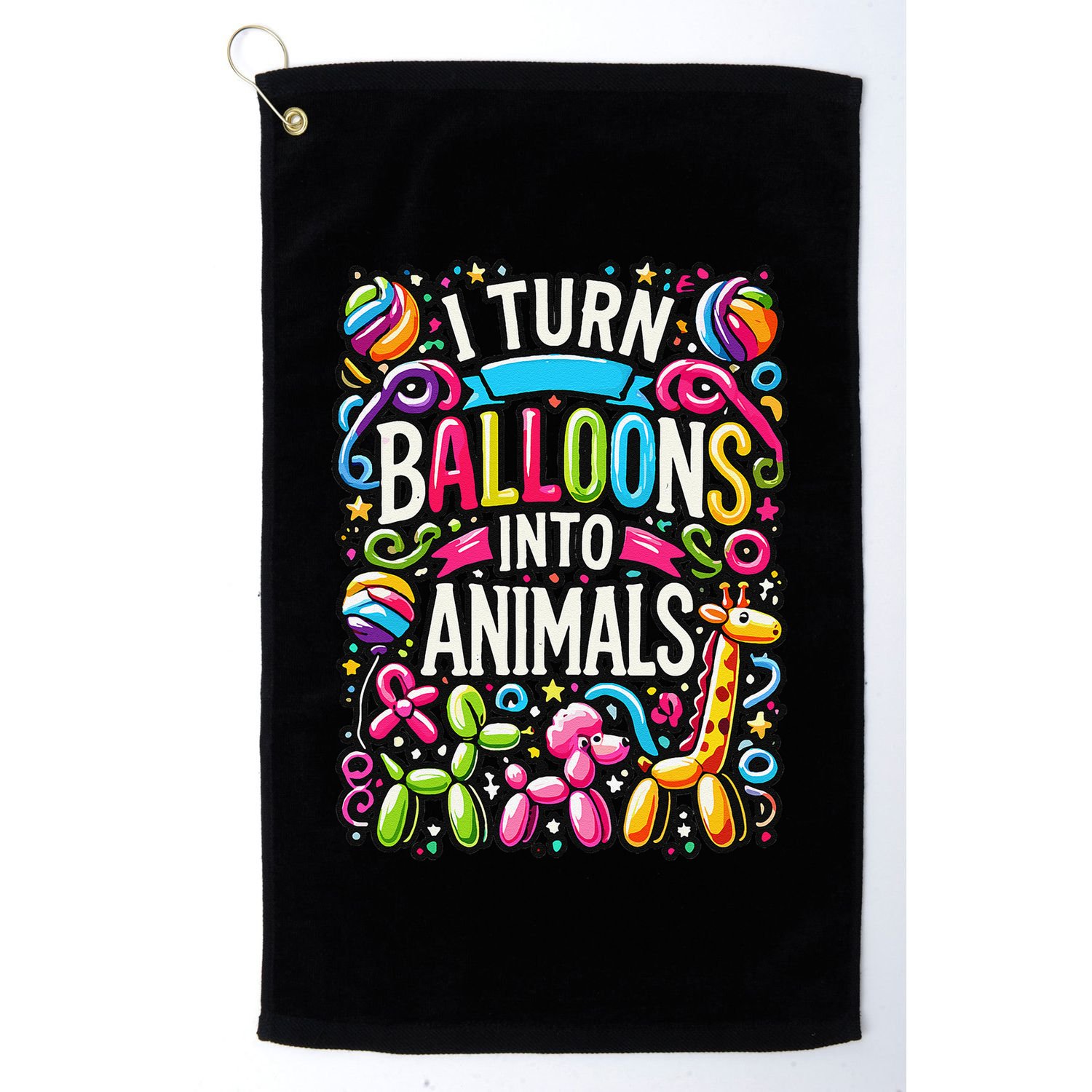 Balloon Modelling Birthday Party Balloon Artist Twister Golf Towel