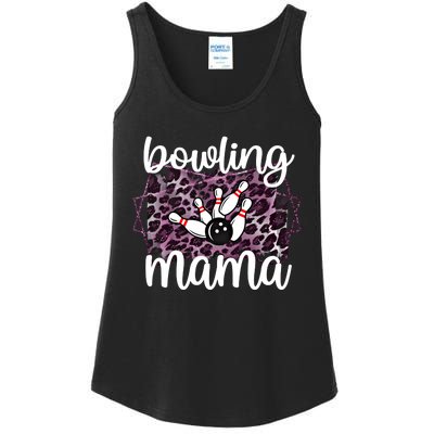 Bowling Mama Bowling Player Mother Of A Bowler Mom Cool Gift Ladies Essential Tank