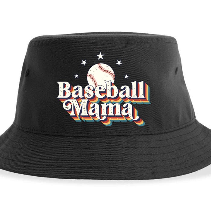 Baseball Mom Baseball Lover Women Sustainable Bucket Hat