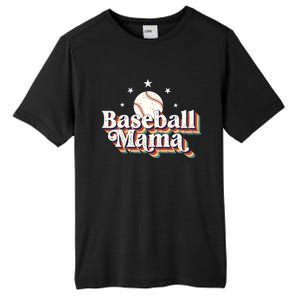 Baseball Mom Baseball Lover Women Tall Fusion ChromaSoft Performance T-Shirt