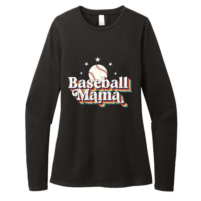 Baseball Mom Baseball Lover Women Womens CVC Long Sleeve Shirt