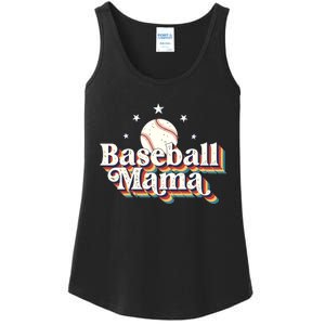 Baseball Mom Baseball Lover Women Ladies Essential Tank