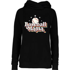 Baseball Mom Baseball Lover Women Womens Funnel Neck Pullover Hood