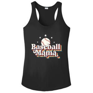 Baseball Mom Baseball Lover Women Ladies PosiCharge Competitor Racerback Tank