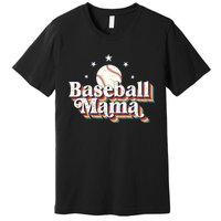 Baseball Mom Baseball Lover Women Premium T-Shirt