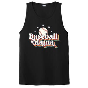 Baseball Mom Baseball Lover Women PosiCharge Competitor Tank