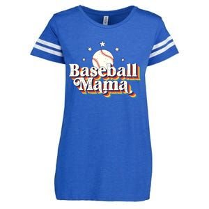 Baseball Mom Baseball Lover Women Enza Ladies Jersey Football T-Shirt