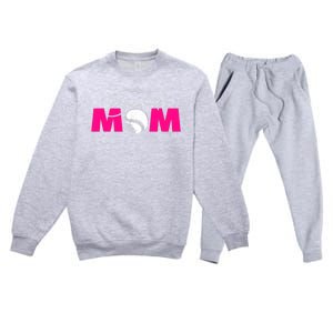 Baseball Mom Premium Crewneck Sweatsuit Set