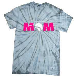 Baseball Mom Tie-Dye T-Shirt