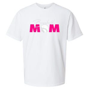 Baseball Mom Sueded Cloud Jersey T-Shirt