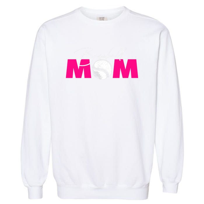 Baseball Mom Garment-Dyed Sweatshirt