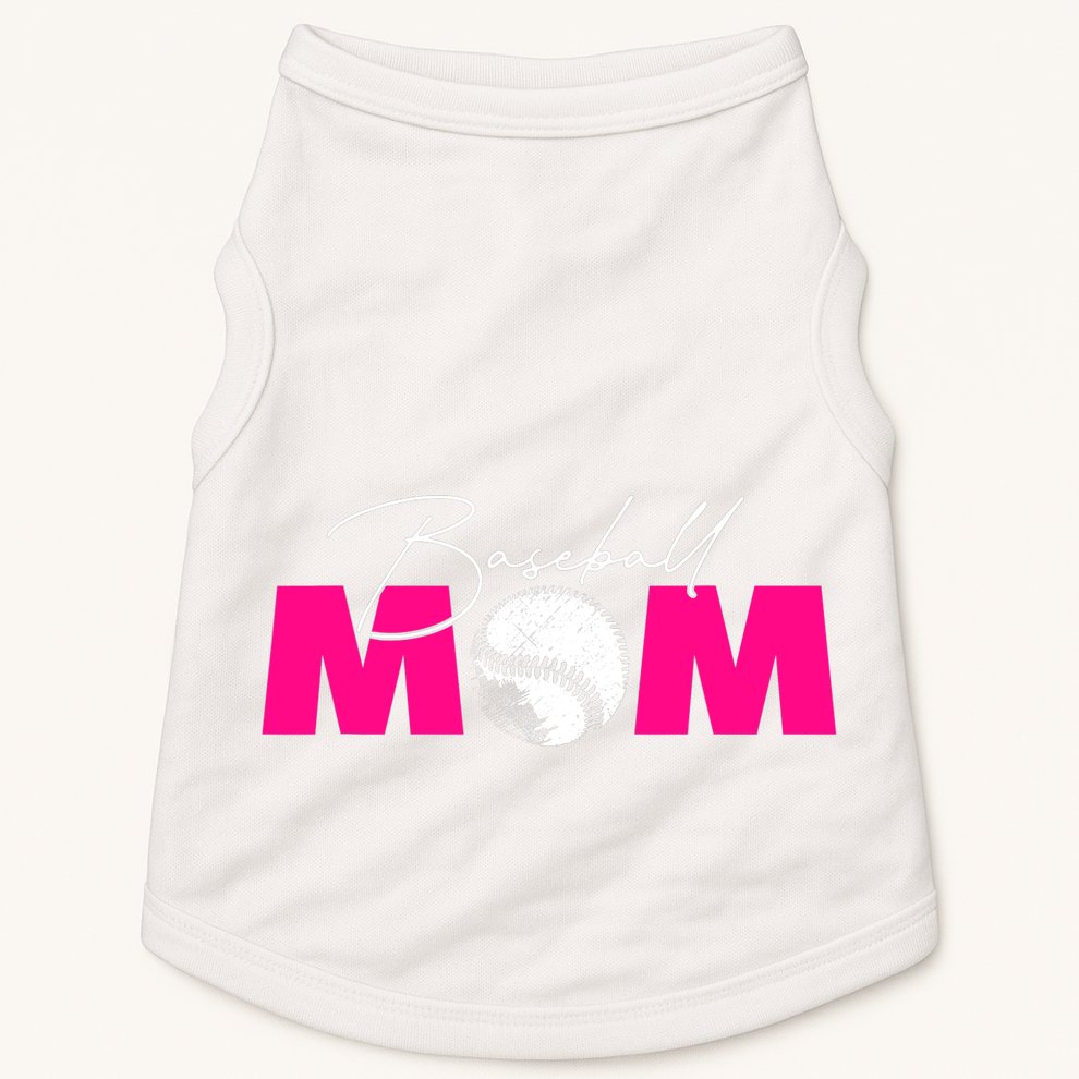 Baseball Mom Doggie Tank
