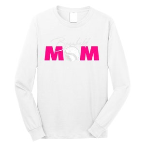 Baseball Mom Long Sleeve Shirt