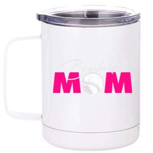 Baseball Mom 12 oz Stainless Steel Tumbler Cup