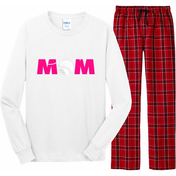 Baseball Mom Long Sleeve Pajama Set