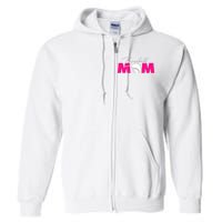 Baseball Mom Full Zip Hoodie