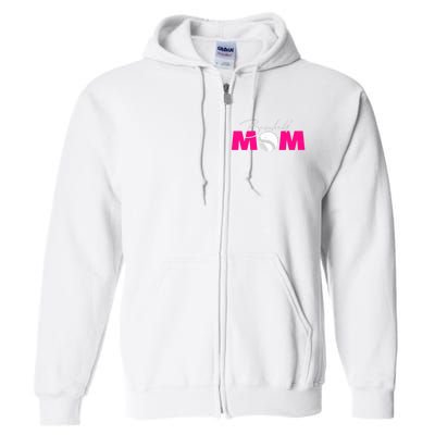 Baseball Mom Full Zip Hoodie