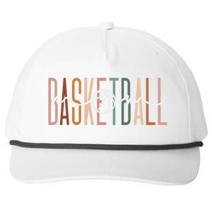 Basketball Mom Basketball Mama Cute Mom Life Basketball Snapback Five-Panel Rope Hat