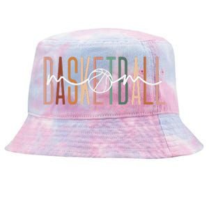 Basketball Mom Basketball Mama Cute Mom Life Basketball Tie-Dyed Bucket Hat