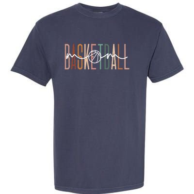 Basketball Mom Basketball Mama Cute Mom Life Basketball Garment-Dyed Heavyweight T-Shirt