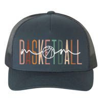 Basketball Mom Basketball Mama Cute Mom Life Basketball Yupoong Adult 5-Panel Trucker Hat