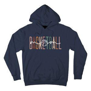 Basketball Mom Basketball Mama Cute Mom Life Basketball Hoodie