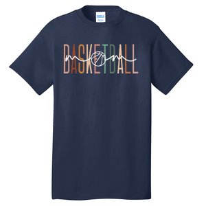 Basketball Mom Basketball Mama Cute Mom Life Basketball Tall T-Shirt