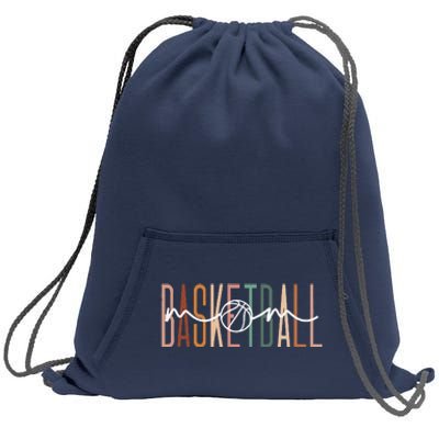 Basketball Mom Basketball Mama Cute Mom Life Basketball Sweatshirt Cinch Pack Bag