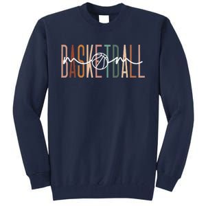 Basketball Mom Basketball Mama Cute Mom Life Basketball Tall Sweatshirt