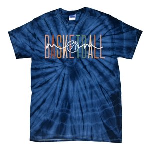 Basketball Mom Basketball Mama Cute Mom Life Basketball Tie-Dye T-Shirt