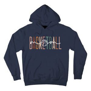 Basketball Mom Basketball Mama Cute Mom Life Basketball Tall Hoodie