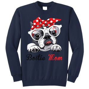 Bostie Mom Boston Terrier Dogs Lovers Funny Tall Sweatshirt