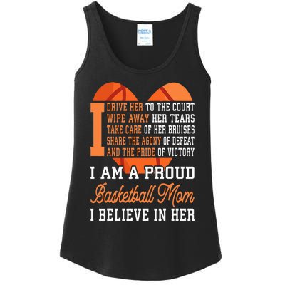 Basketball Mom Ladies Essential Tank