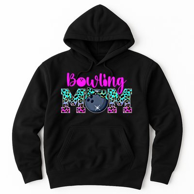 Bowling Mom Bowling Mama Of A Bowler Mother Funny Gift Hoodie