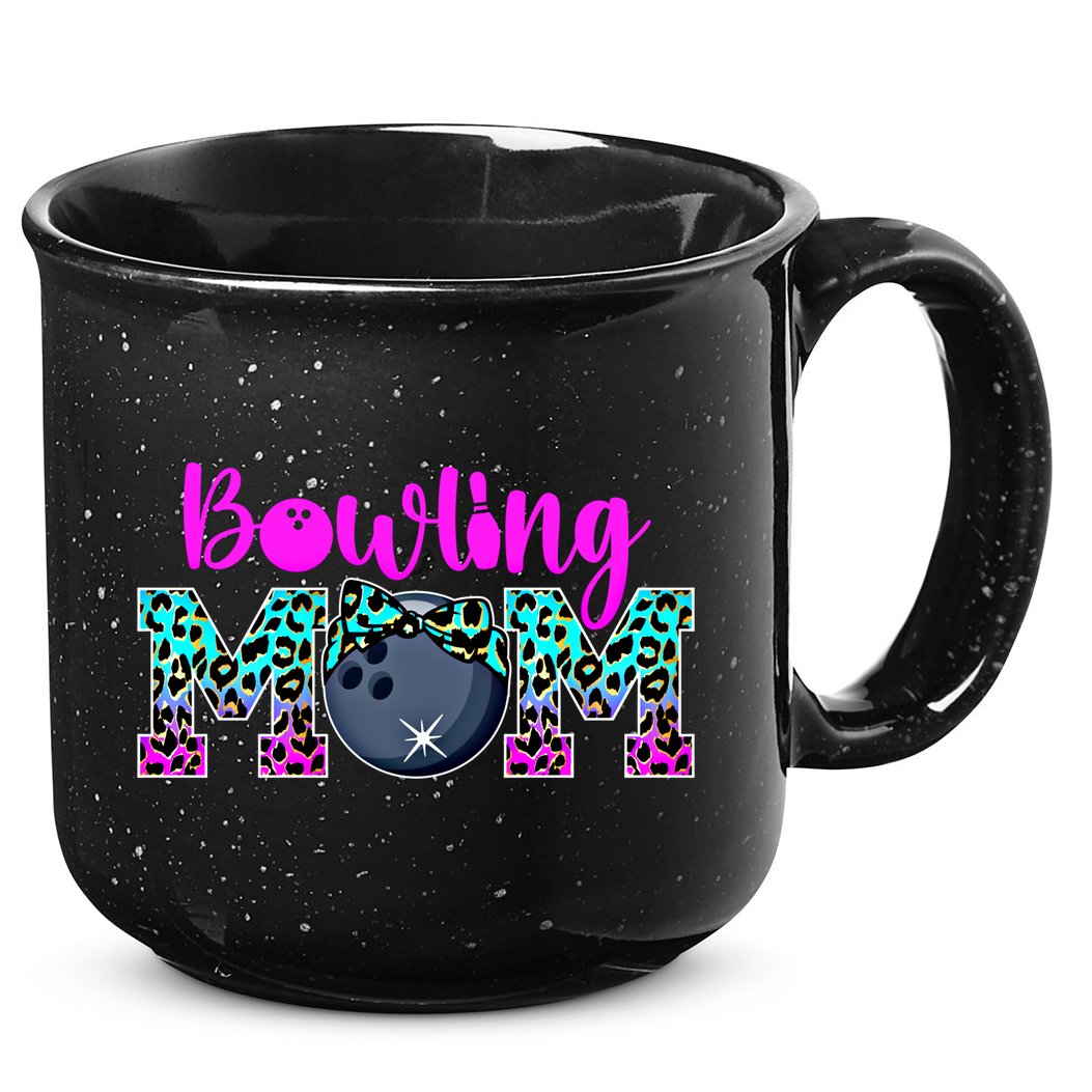 Bowling Mom Bowling Mama Of A Bowler Mother Funny Gift 15oz Campfire Ceramic Mug