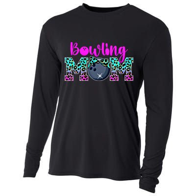 Bowling Mom Bowling Mama Of A Bowler Mother Funny Gift Cooling Performance Long Sleeve Crew