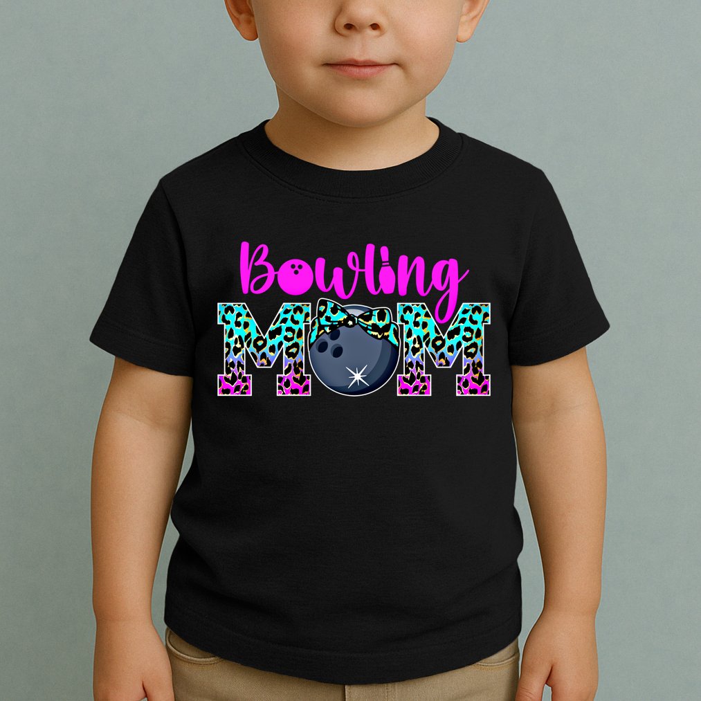 Bowling Mom Bowling Mama Of A Bowler Mother Funny Gift Toddler T-Shirt