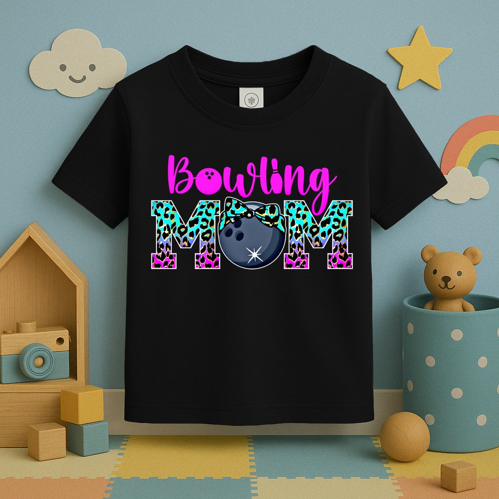 Bowling Mom Bowling Mama Of A Bowler Mother Funny Gift Toddler T-Shirt